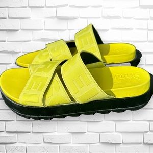 NWOT Sorel Roaming Sport Slides Neon
Yellow Size 8.5